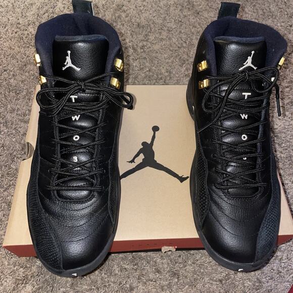 Jordan XII 12 Retro 10.5 Black White Gold EXCELLENT CONDITION main image 15